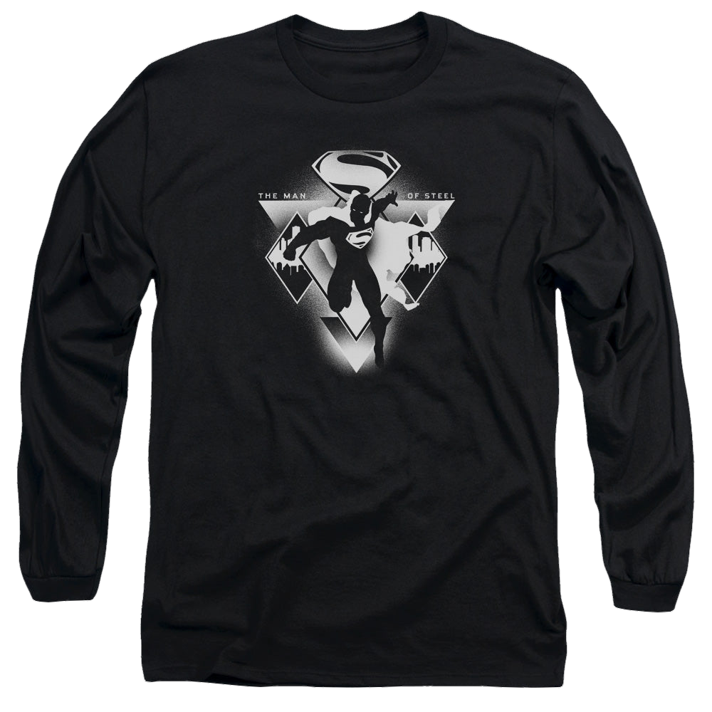 Batman v Superman Triple Diamond - Men's Long Sleeve T-Shirt