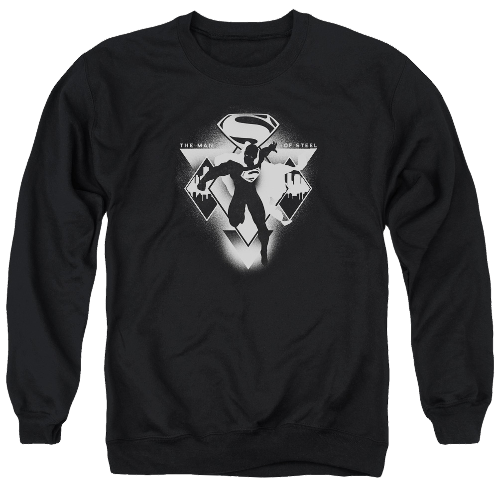 Batman v Superman Triple Diamond - Men's Crewneck Sweatshirt Style001