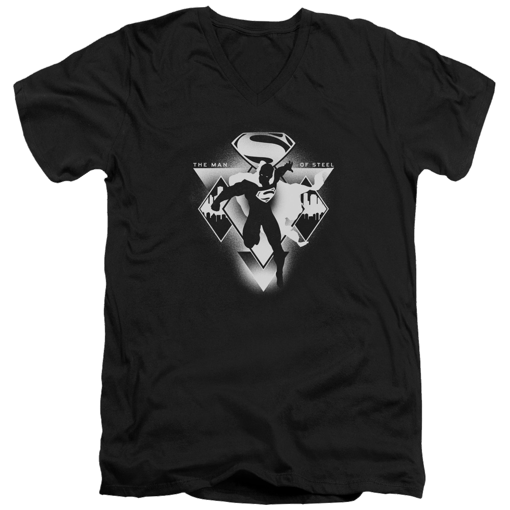 Batman v Superman Triple Diamond - Men's V-Neck T-Shirt Style001