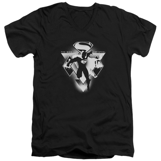 Batman v Superman Triple Diamond - Men's V-Neck T-Shirt