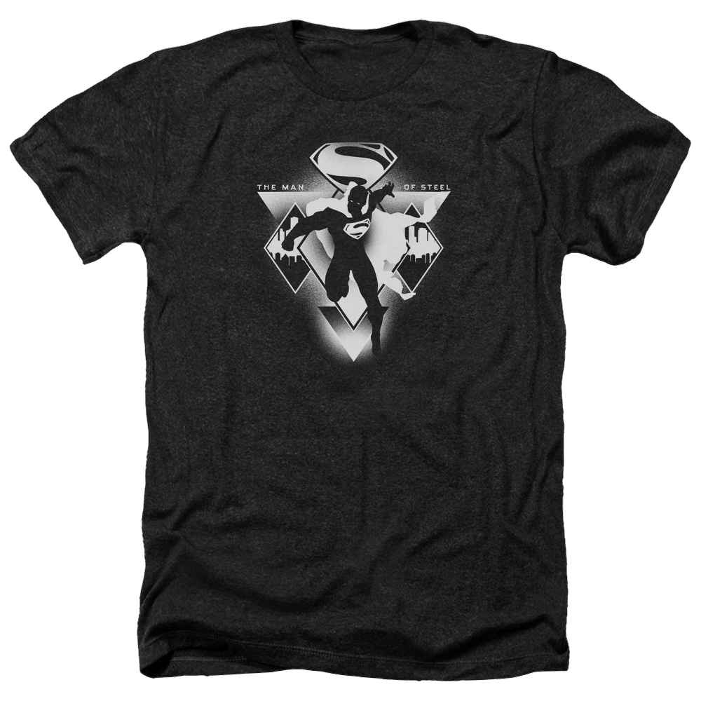 Batman v Superman Triple Diamond - Men's Heather T-Shirt Style001