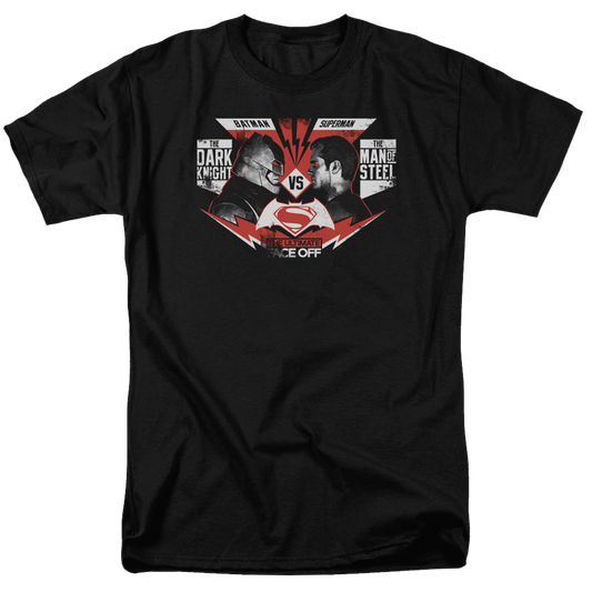 Batman v Superman Ultimate Face Off - Men's Regular Fit T-Shirt Style001