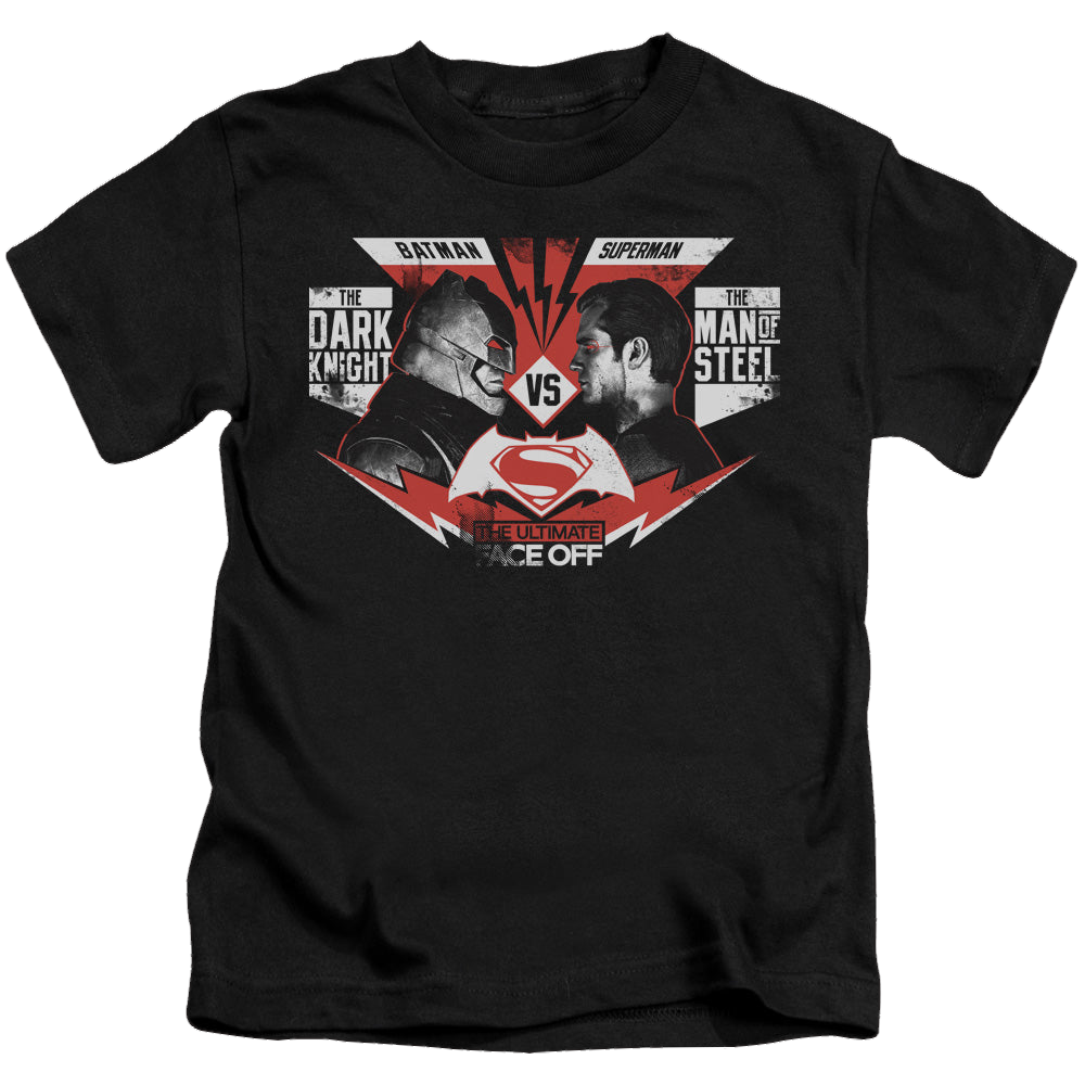 Batman v Superman Ultimate Face Off - Kid's T-Shirt Style001