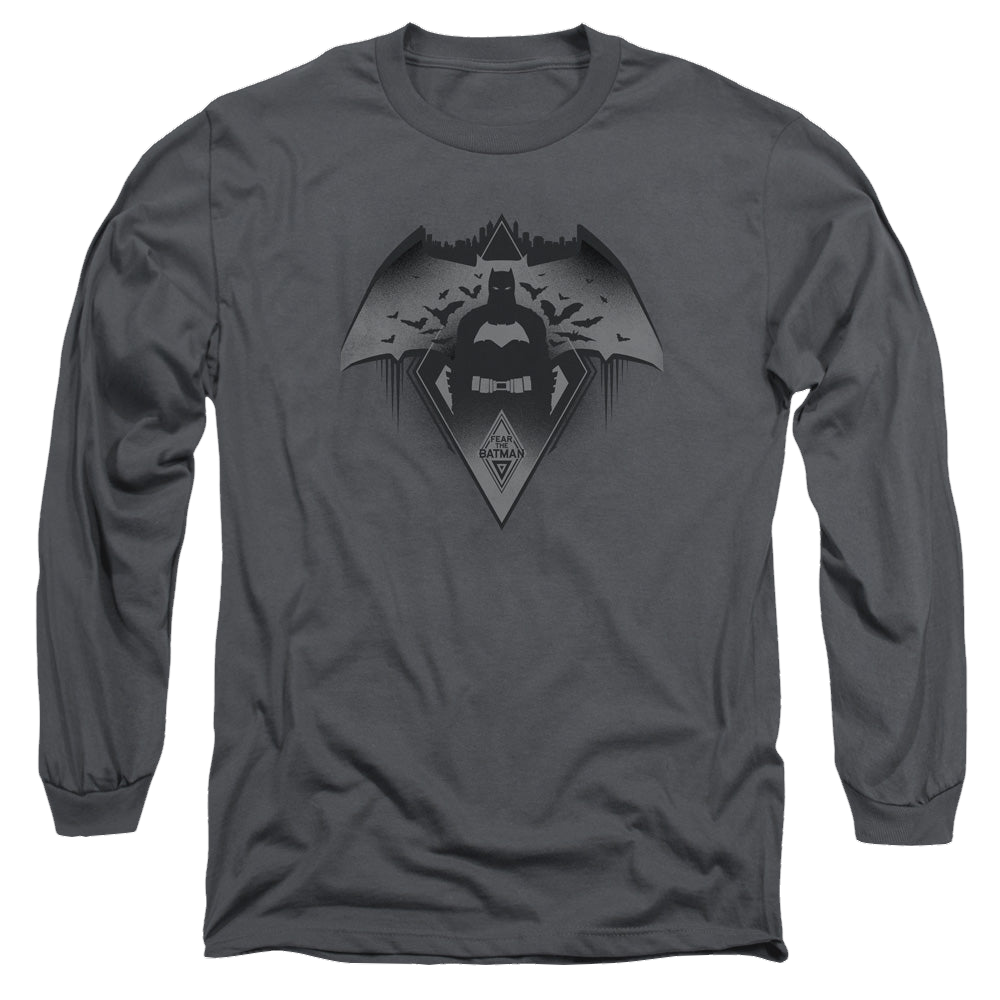 Batman v Superman Fear - Men's Long Sleeve T-Shirt Style001