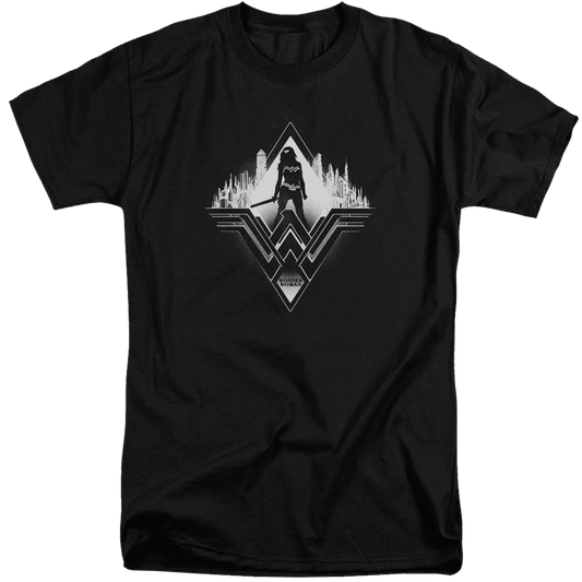 Batman v Superman City Warrior - Men's Tall Fit T-Shirt