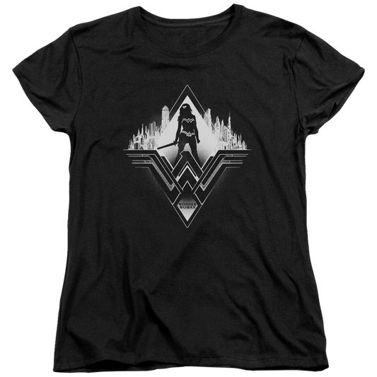 Batman v Superman City Warrior - Women's T-Shirt Style001