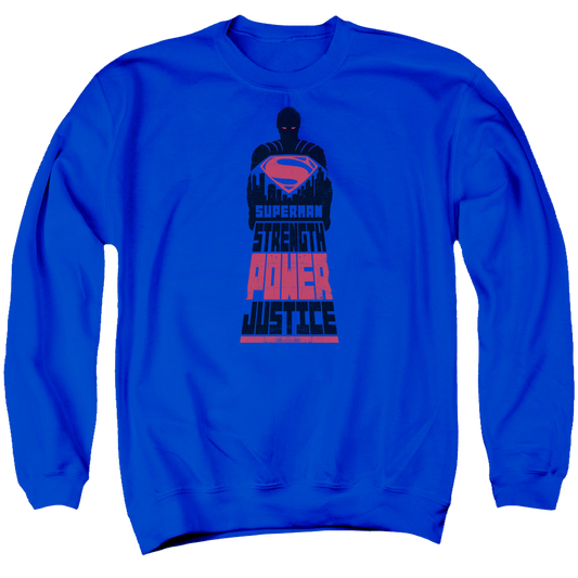 Batman v Superman Super Justice - Men's Crewneck Sweatshirt