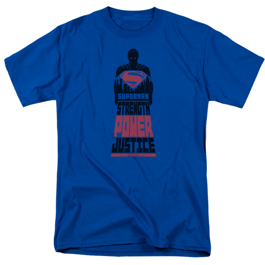 Batman v Superman Super Justice - Men's Regular Fit T-Shirt Style001