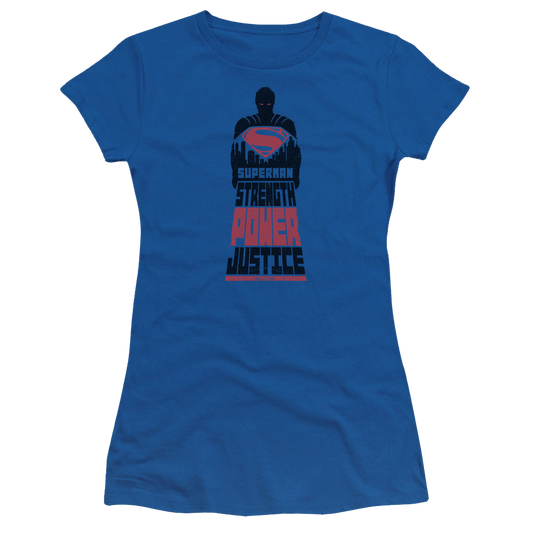 Batman v Superman Super Justice - Juniors T-Shirt