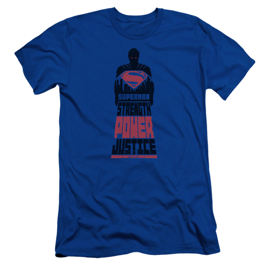 Batman v Superman Super Justice - Men's Slim Fit T-Shirt