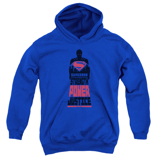 Batman v Superman Super Justice - Youth Hoodie Style001