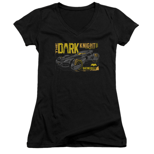 Batman v Superman Mobil Dark Knight - Juniors V-Neck T-Shirt Style001
