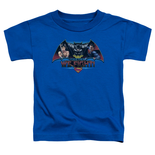 Batman v Superman Together We Fight - Kid's T-Shirt Style001
