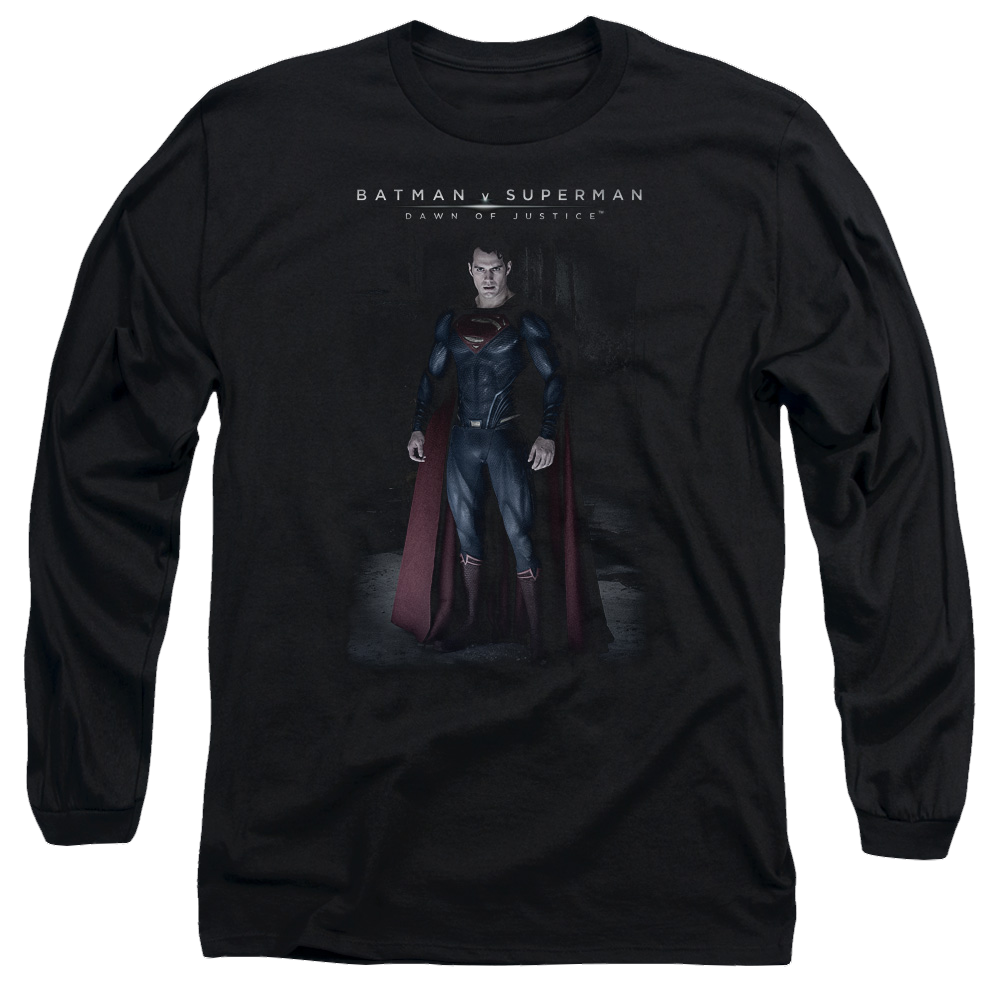 Batman v Superman Stand Tall - Men's Long Sleeve T-Shirt Style001