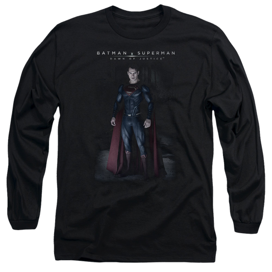 Batman v Superman Stand Tall - Men's Long Sleeve T-Shirt Style001