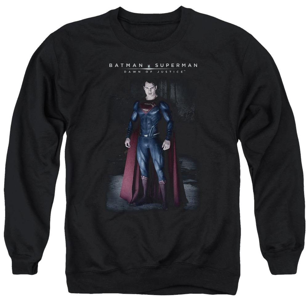 Batman v Superman Stand Tall - Men's Crewneck Sweatshirt Style001