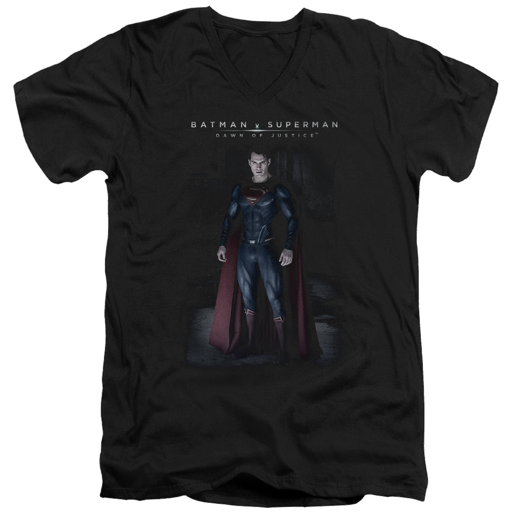 Batman v Superman Stand Tall - Men's V-Neck T-Shirt Style001