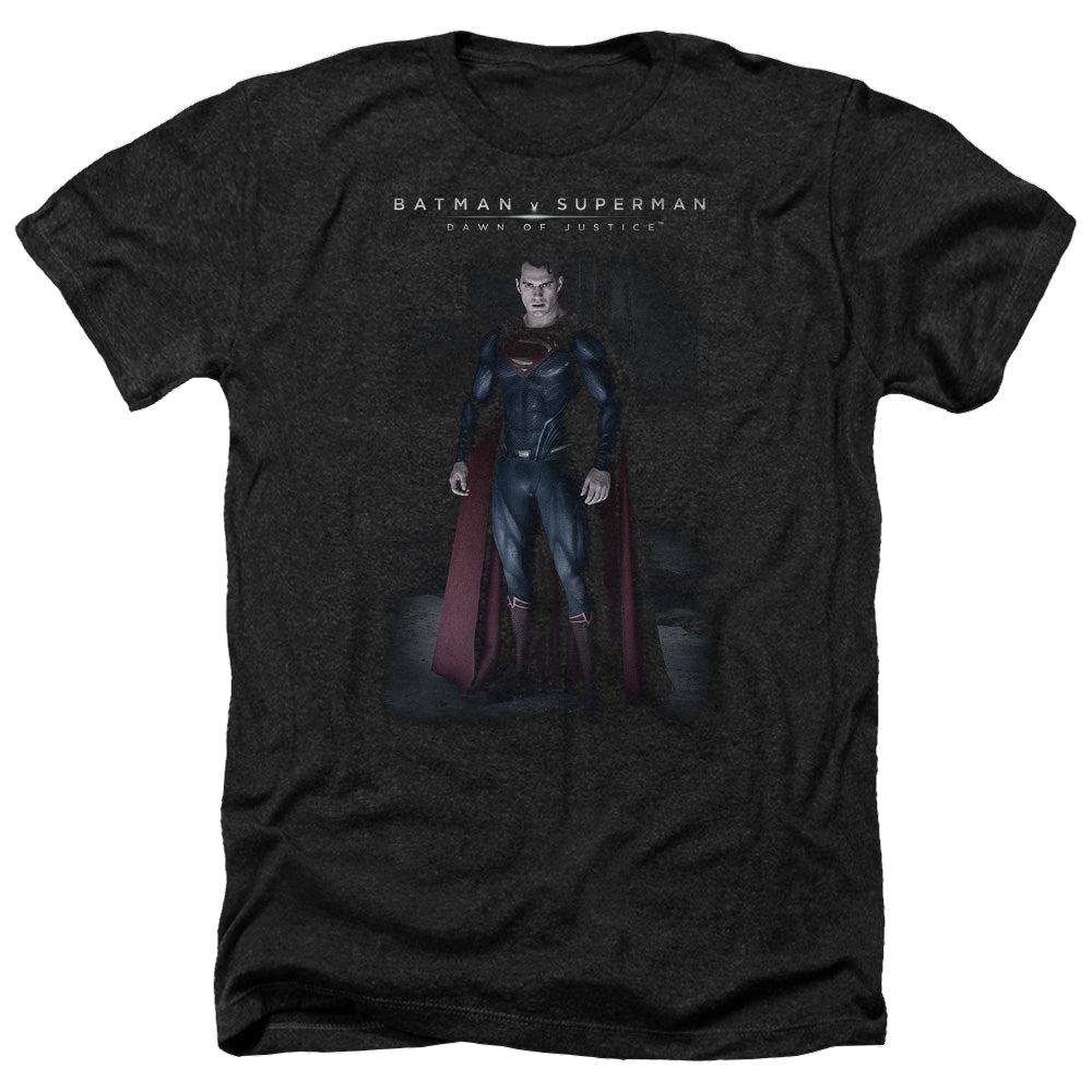Batman v Superman Stand Tall - Men's Heather T-Shirt