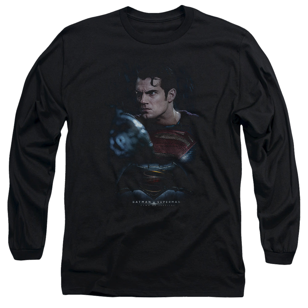 Batman v Superman Super Angry - Men's Long Sleeve T-Shirt