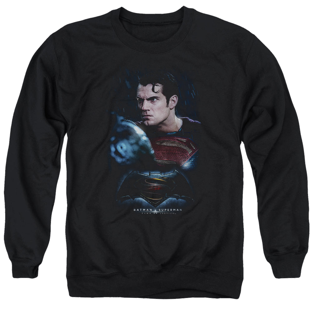 Batman v Superman Super Angry - Men's Crewneck Sweatshirt