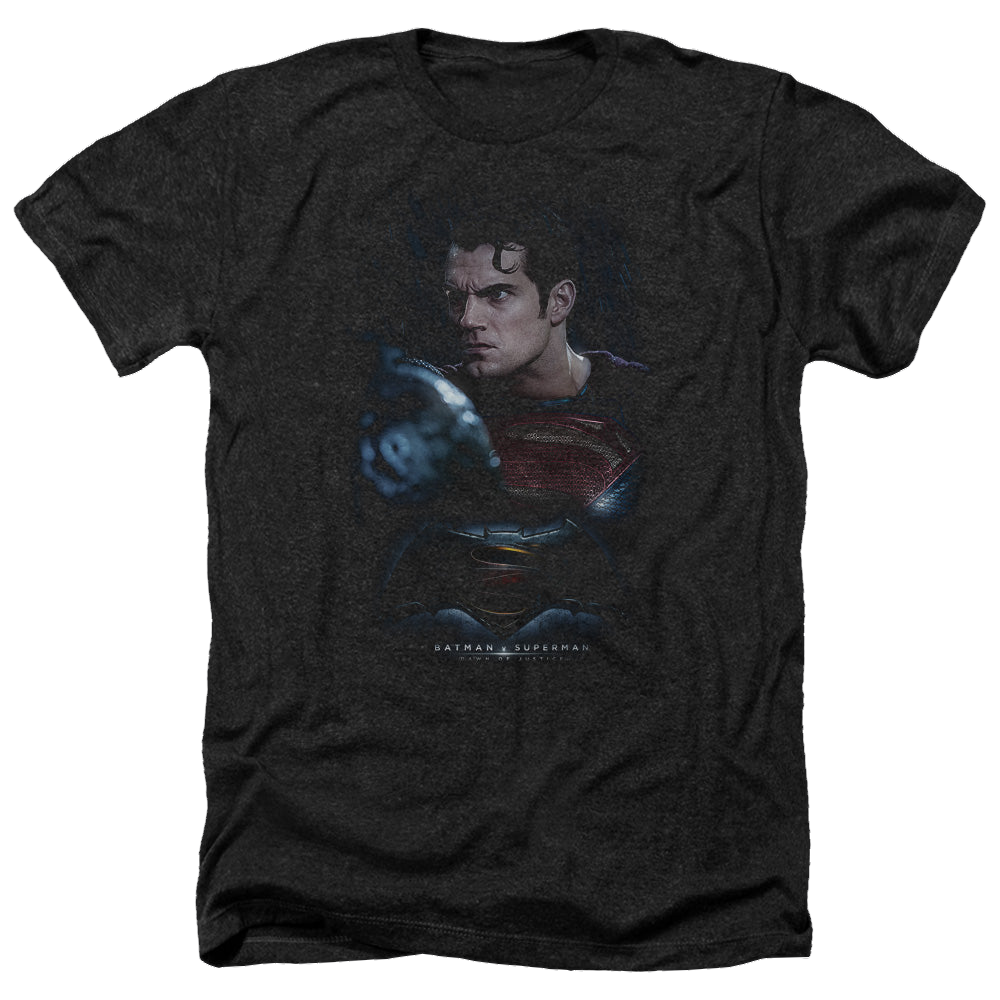 Batman v Superman Super Angry - Men's Heather T-Shirt
