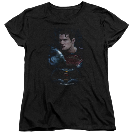 Batman v Superman Super Angry - Women's T-Shirt Style001