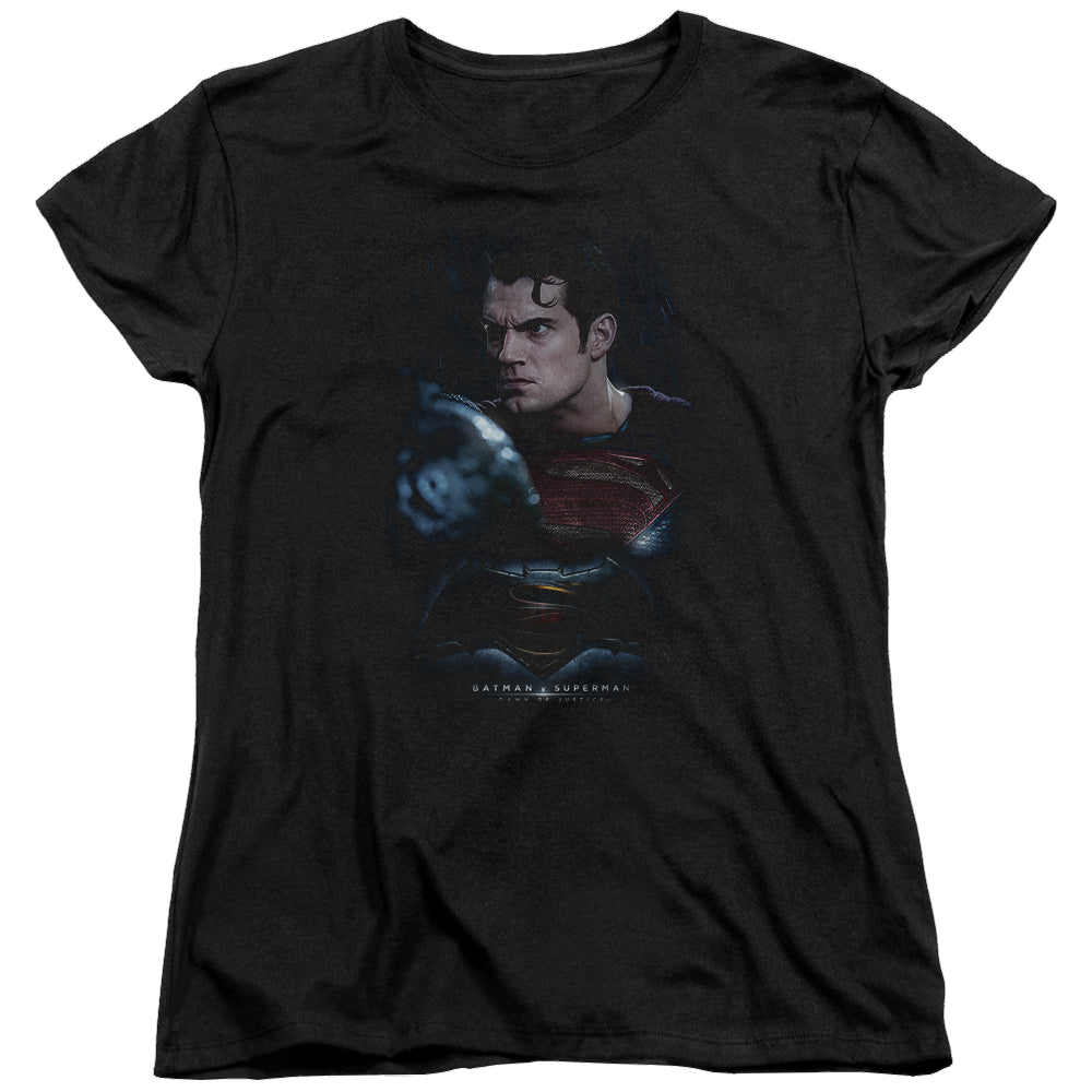Batman v Superman Super Angry - Women's T-Shirt