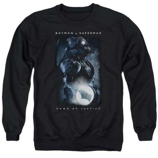 Batman v Superman Signal - Men's Crewneck Sweatshirt Style001