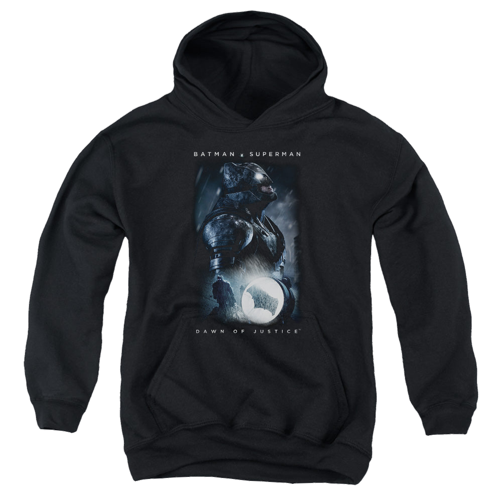Batman v Superman Signal - Youth Hoodie Style001