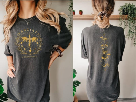 Basgiath War College 2-Sided Sweatshirt, Fourth Wing Shirt, Dragon Rider Shirt, Rebecca Yoros, Fourth Wing, Violet Sorrengail