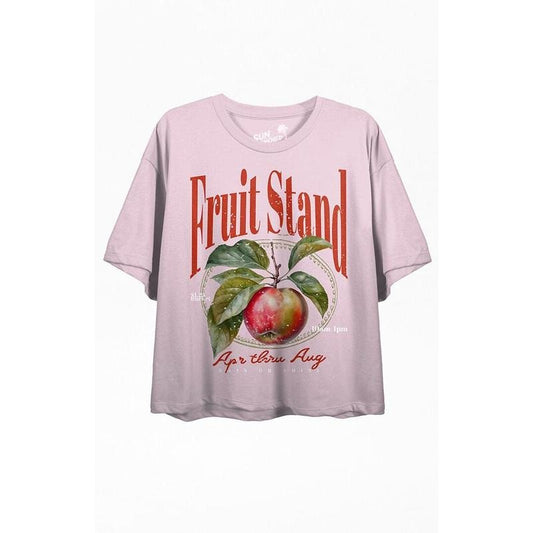 Bioworld Women's Sun Drenched Fruit Stand T-Shirt
