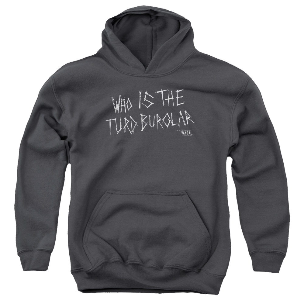 American Vandal Turd Burglar - Youth Hoodie