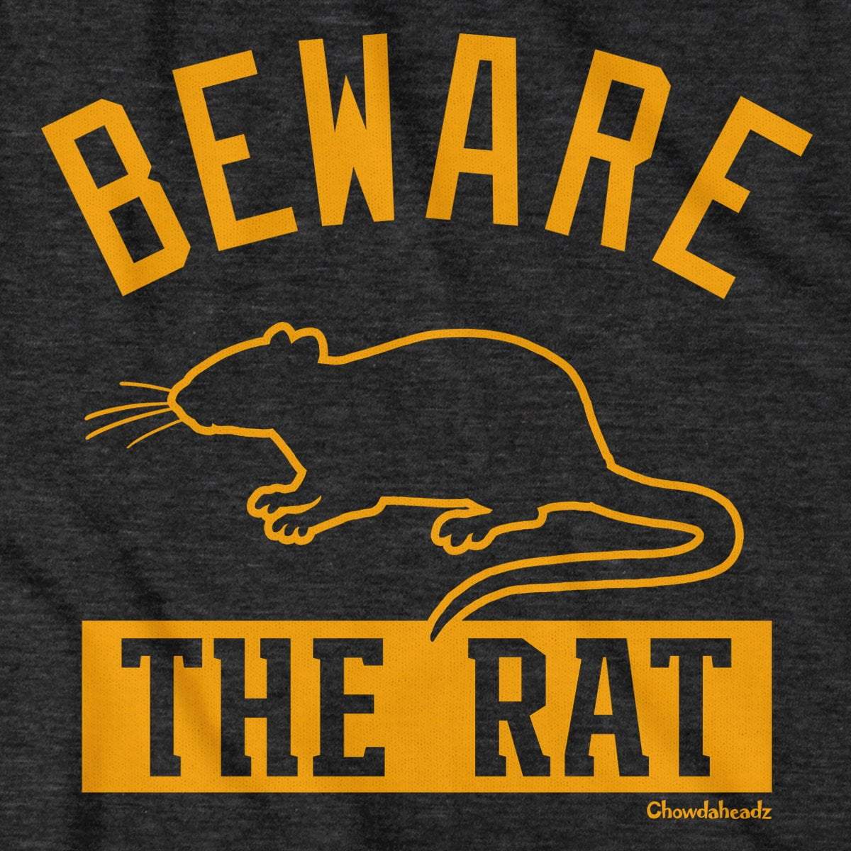 Beware The Rat Boston Hockey T-Shirt