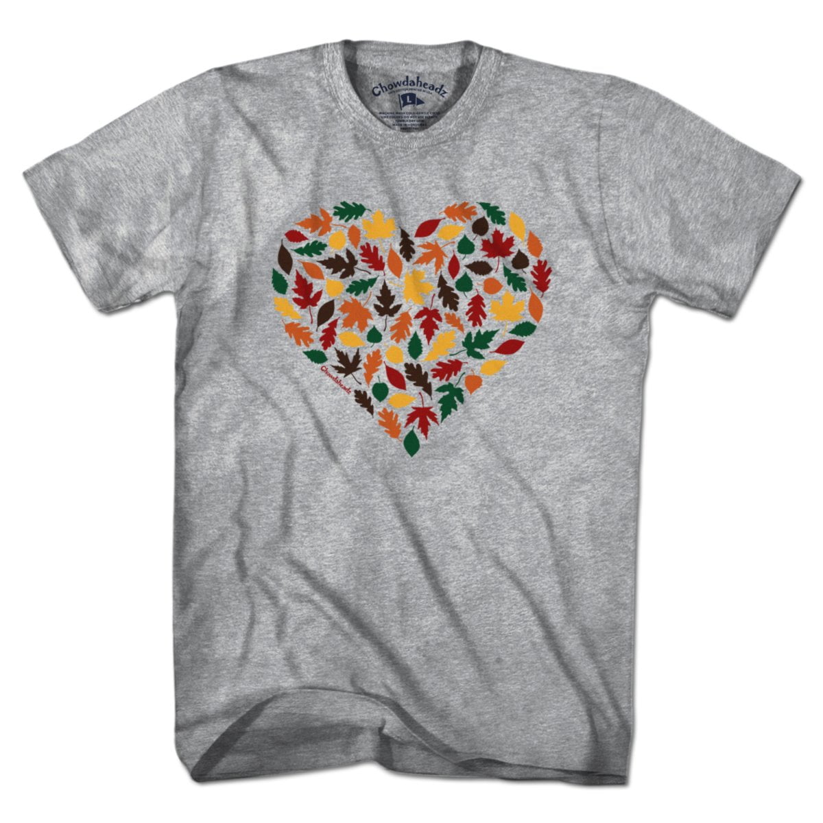 Fall Leaves Heart T-Shirt