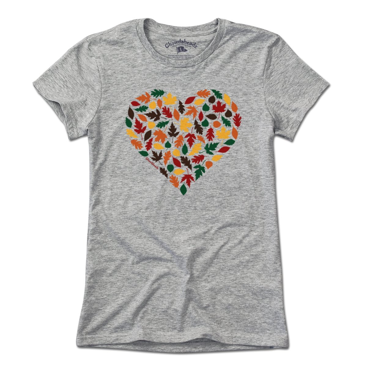 Fall Leaves Heart T-Shirt