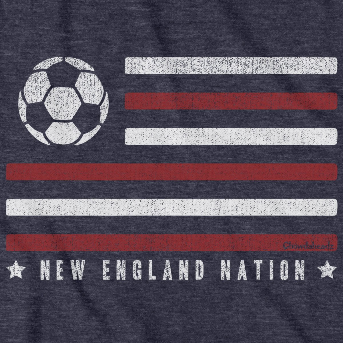 New England Nation Soccer Flag T-Shirt