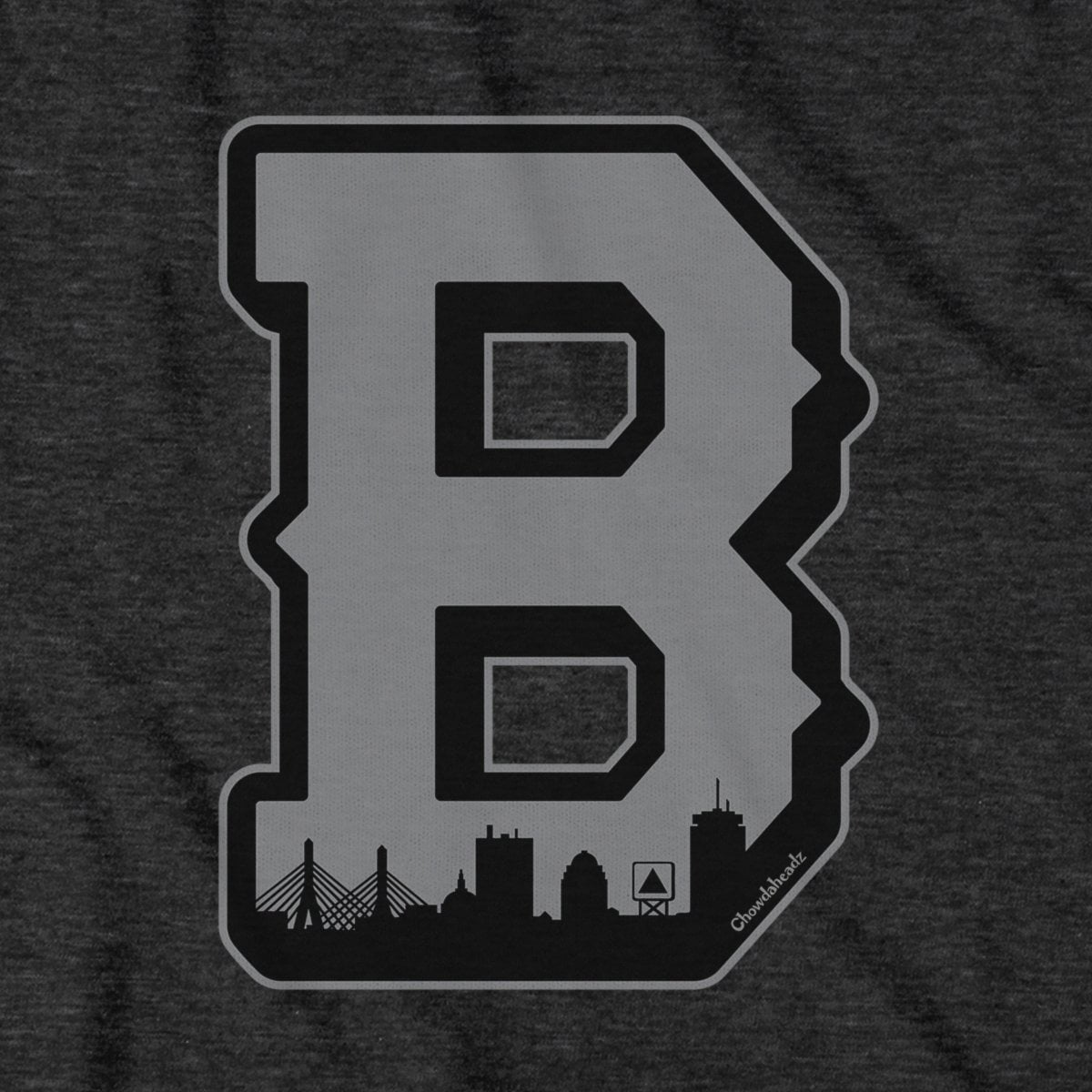 Big Block B Boston Blackout T-Shirt