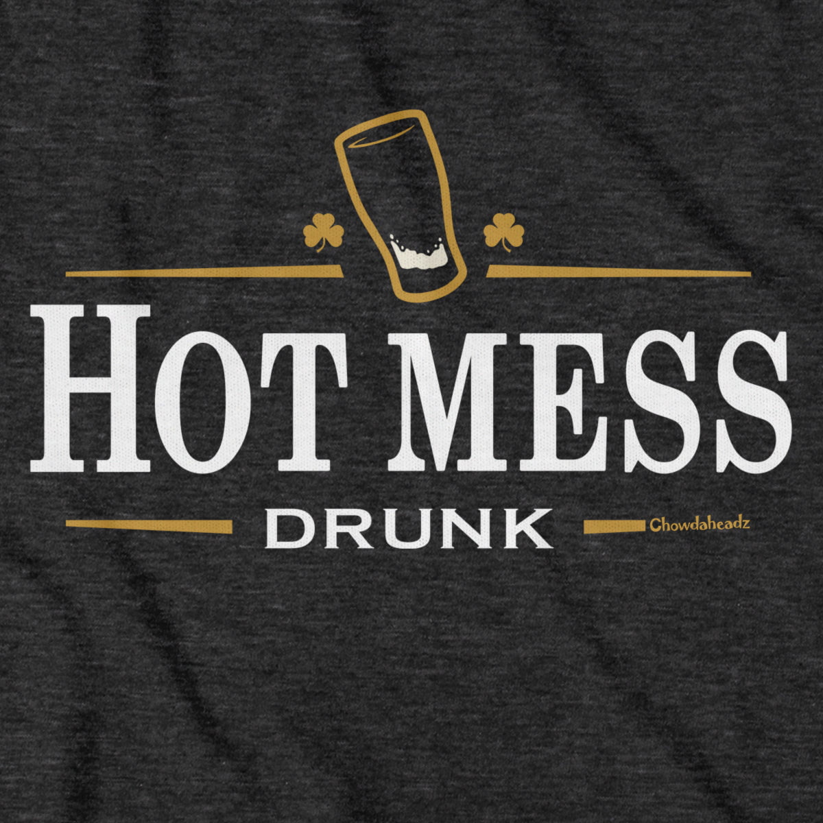 Hot Mess Drunk Logo T-Shirt