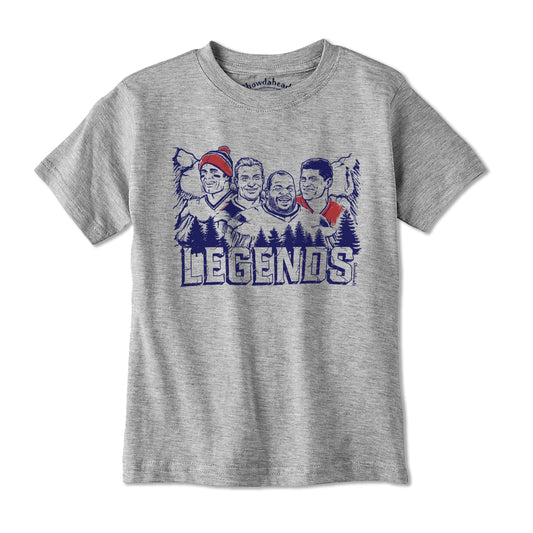 Legends of New England Football Youth T-Shirt