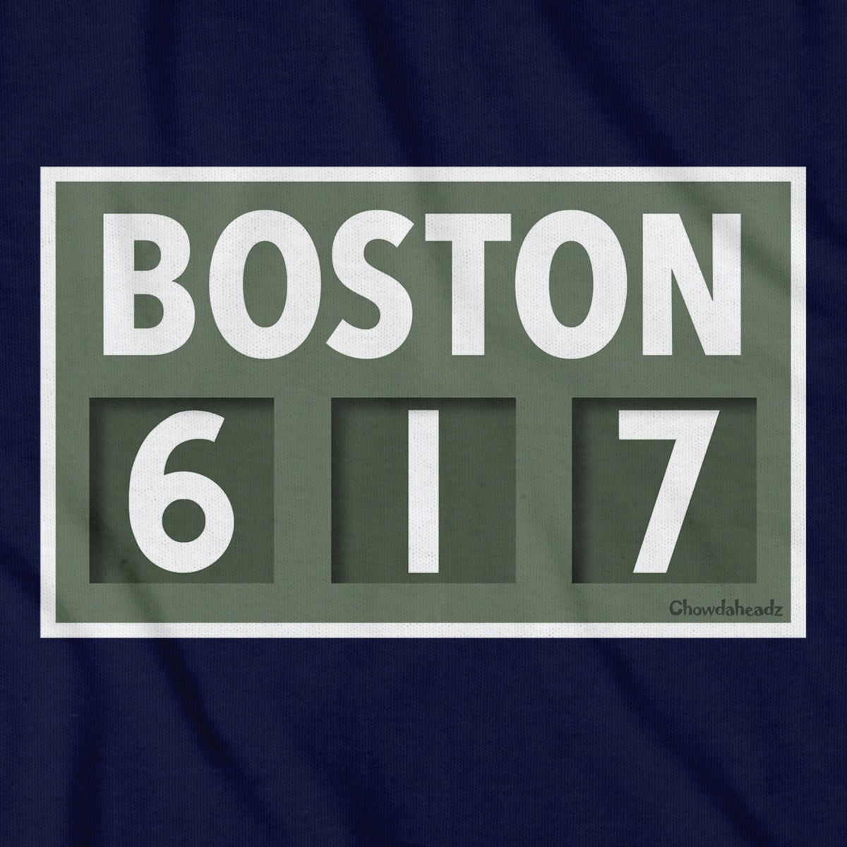 Boston 617 Scoreboard T-Shirt