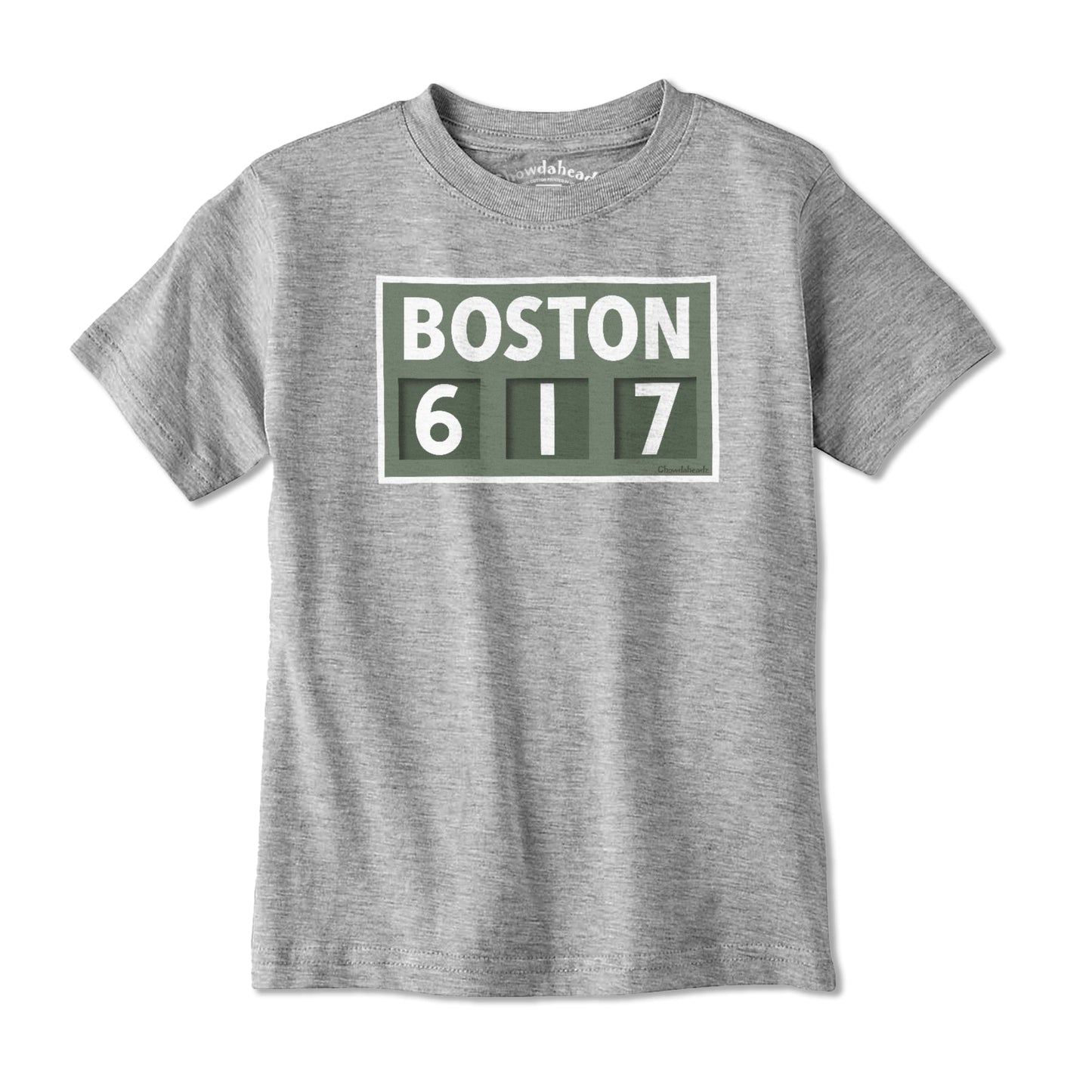 Boston 617 Scoreboard Youth T-Shirt