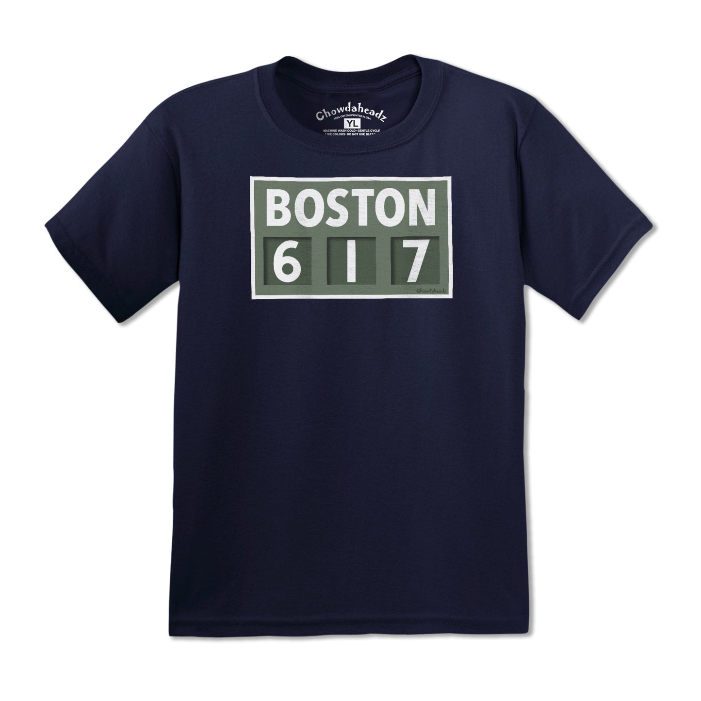Boston 617 Scoreboard Youth T-Shirt