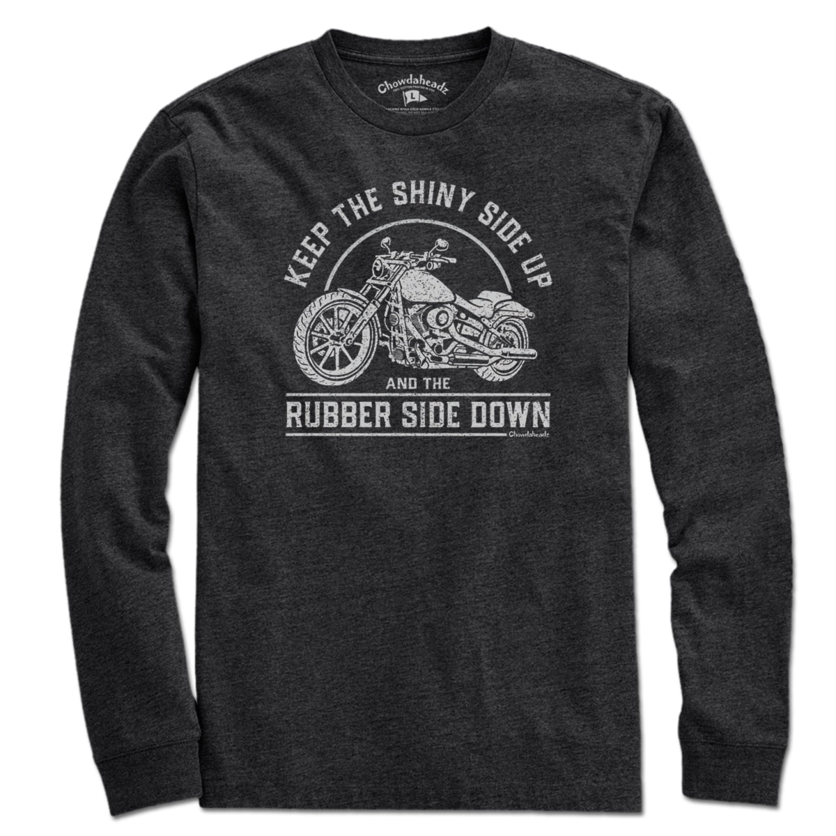 Shiny Side Up Motorcycle T-Shirt
