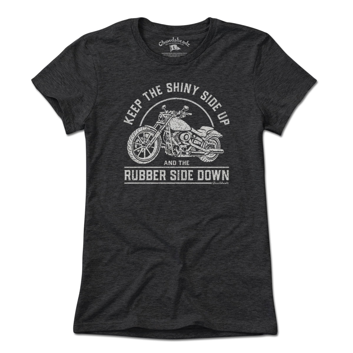 Shiny Side Up Motorcycle T-Shirt