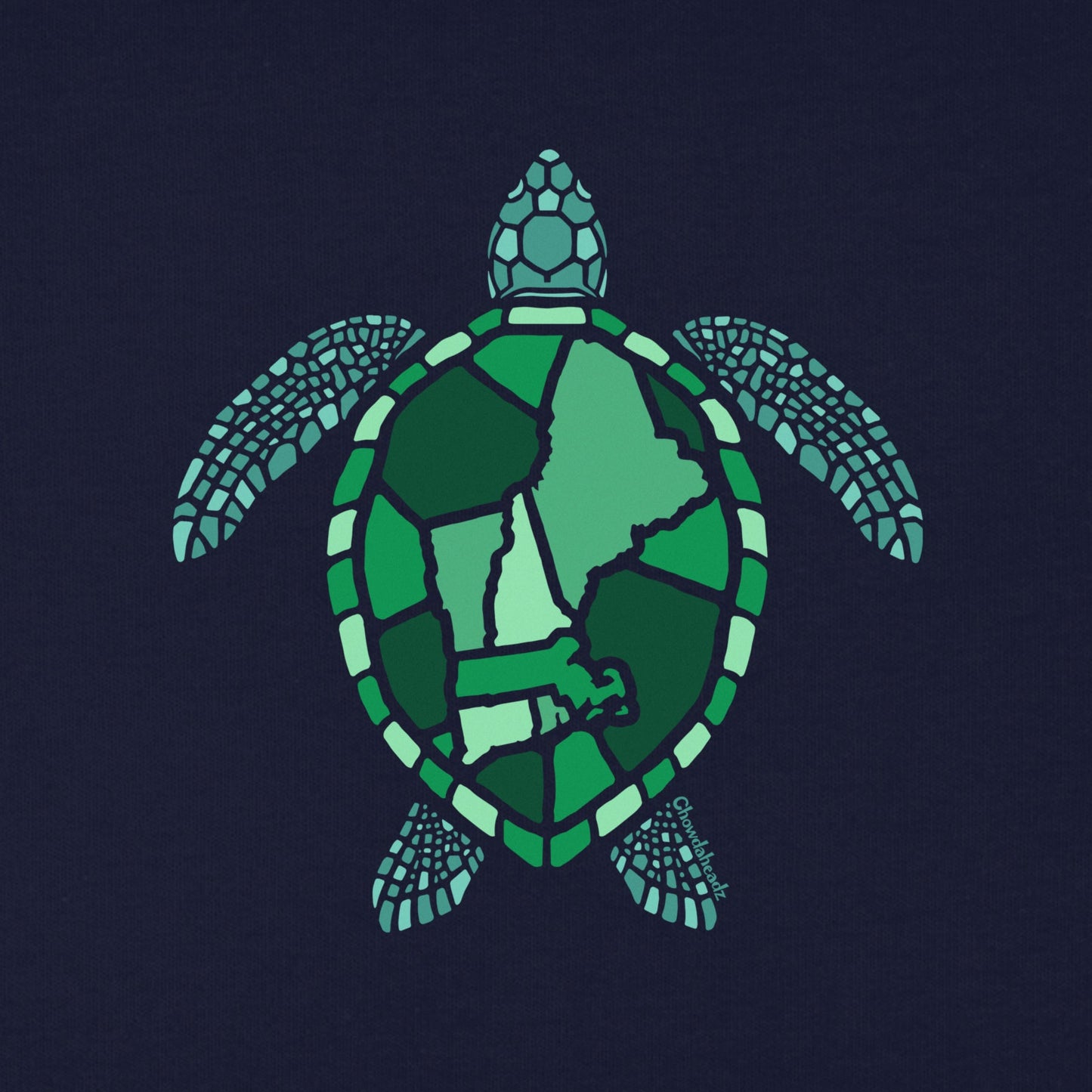 New England Sea Turtle Youth T-Shirt