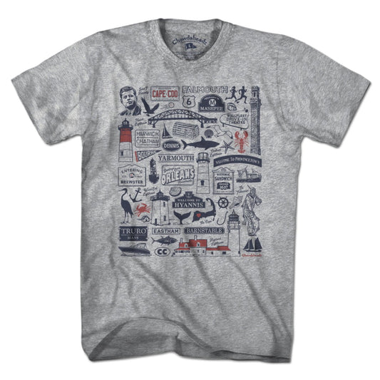 Cape Cod Tourist Attraction T-Shirt
