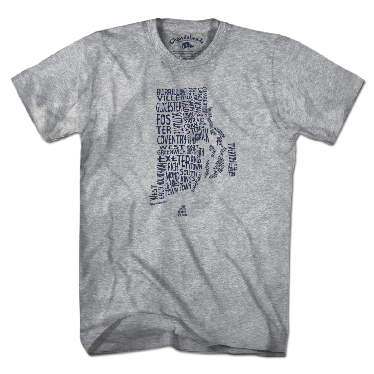 Rhode Island Cities & Towns T-Shirt