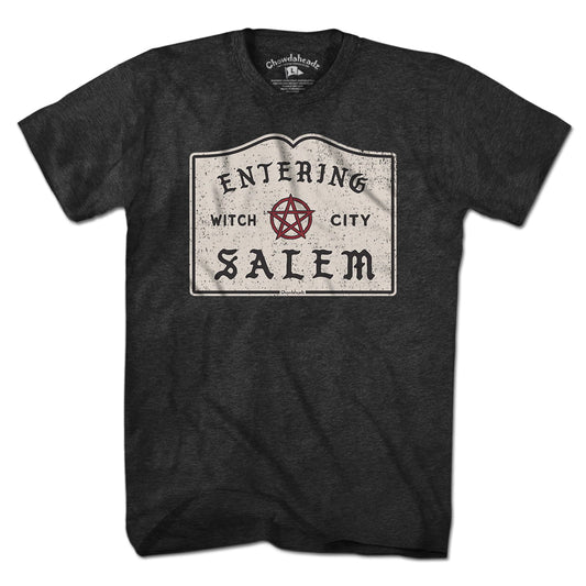 Entering Salem Sign T-Shirt