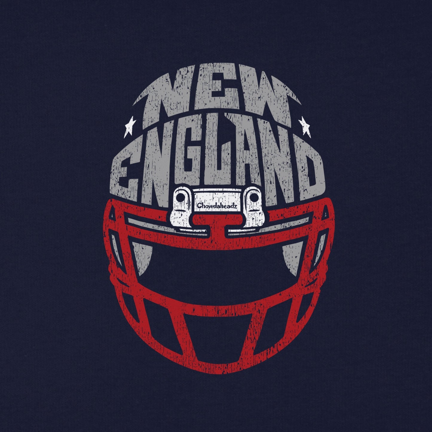 New England Football Helmet Youth T-Shirt
