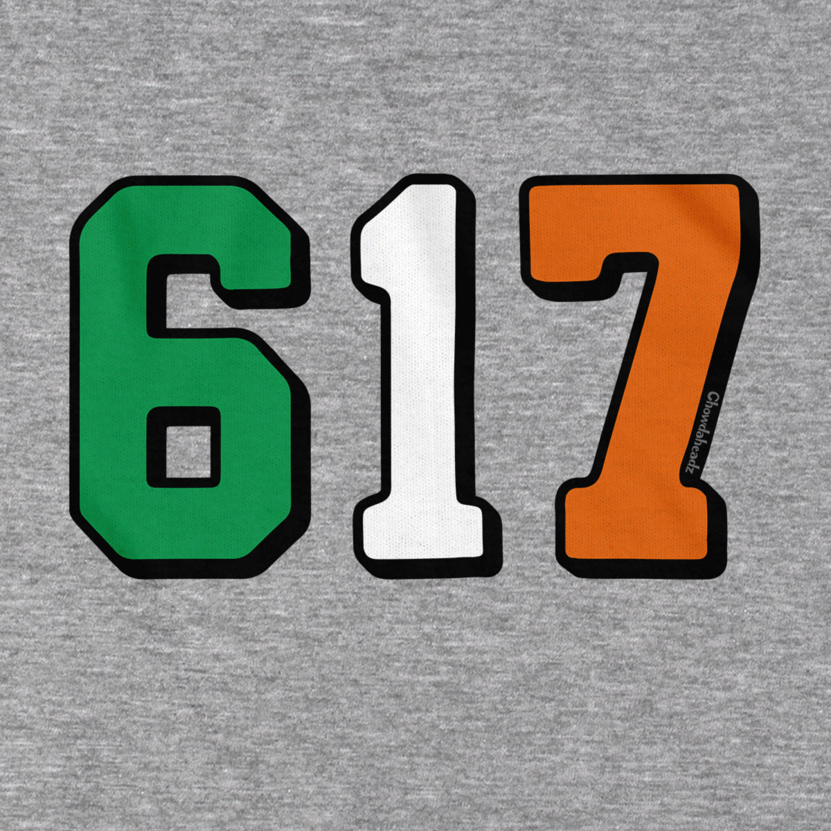 Boston 617 Irish Flag T-Shirt